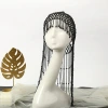Korean-style pearl top hat, court-style long tassel beaded hat, elegant and elegant bangs hat, wedding dress, hair accessories wholesale Application Scenario